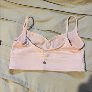 lululemon athletica Light Pink Sports Bra